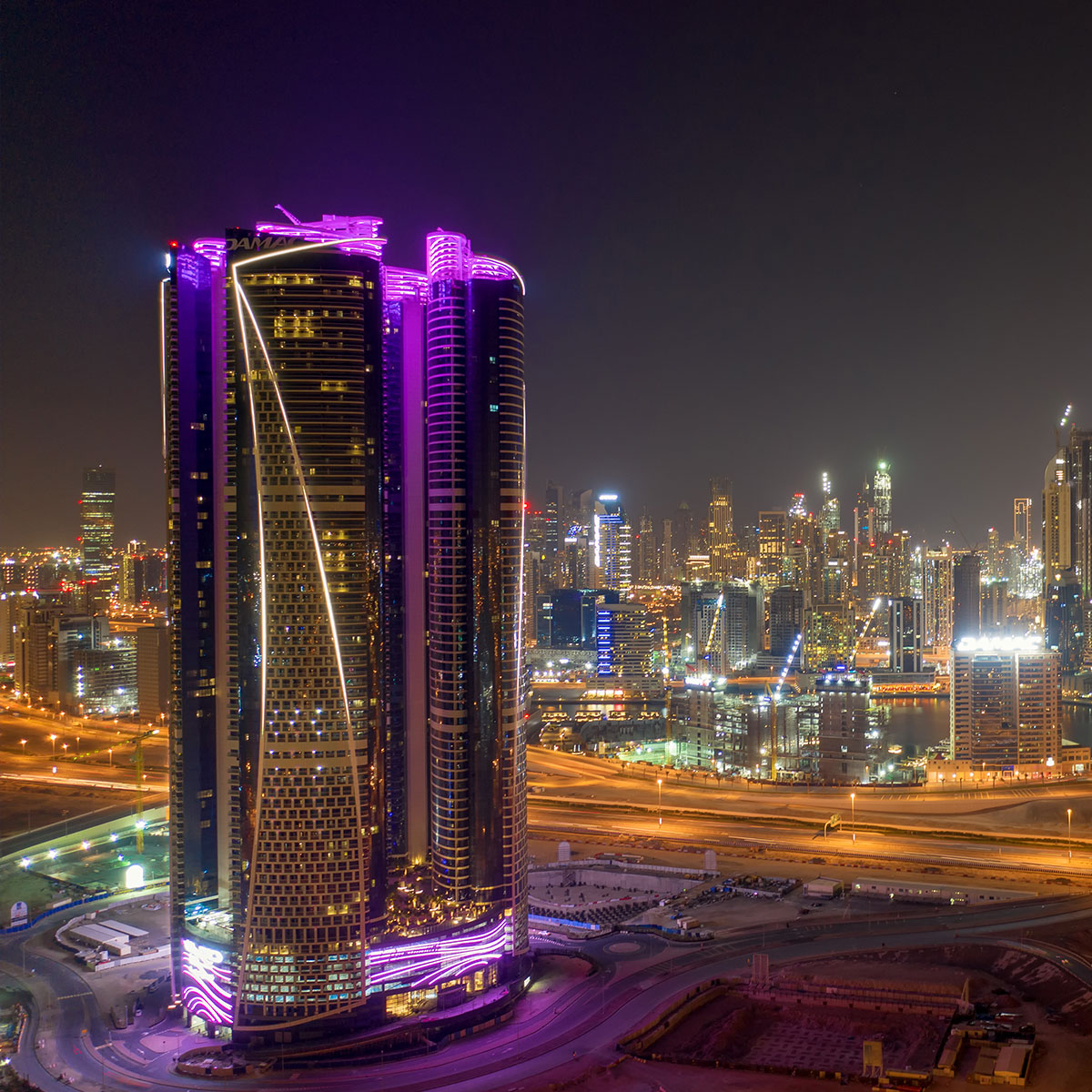 Podium concrete works